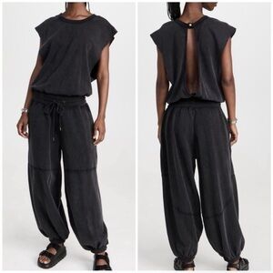 Charcoal Gray Women's Jogger Jumpsuit